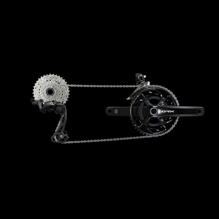 Shimano GRX FC-RX820-2 Gravel Crankset 48-31T 2×12-Speed New