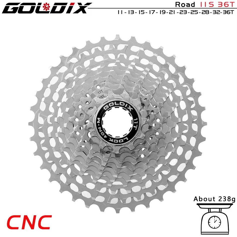 Ultralight CNC Road Bike Cassette 11/12 Speed K7 11S 12S 28T/32T/34T/36T Cassett
