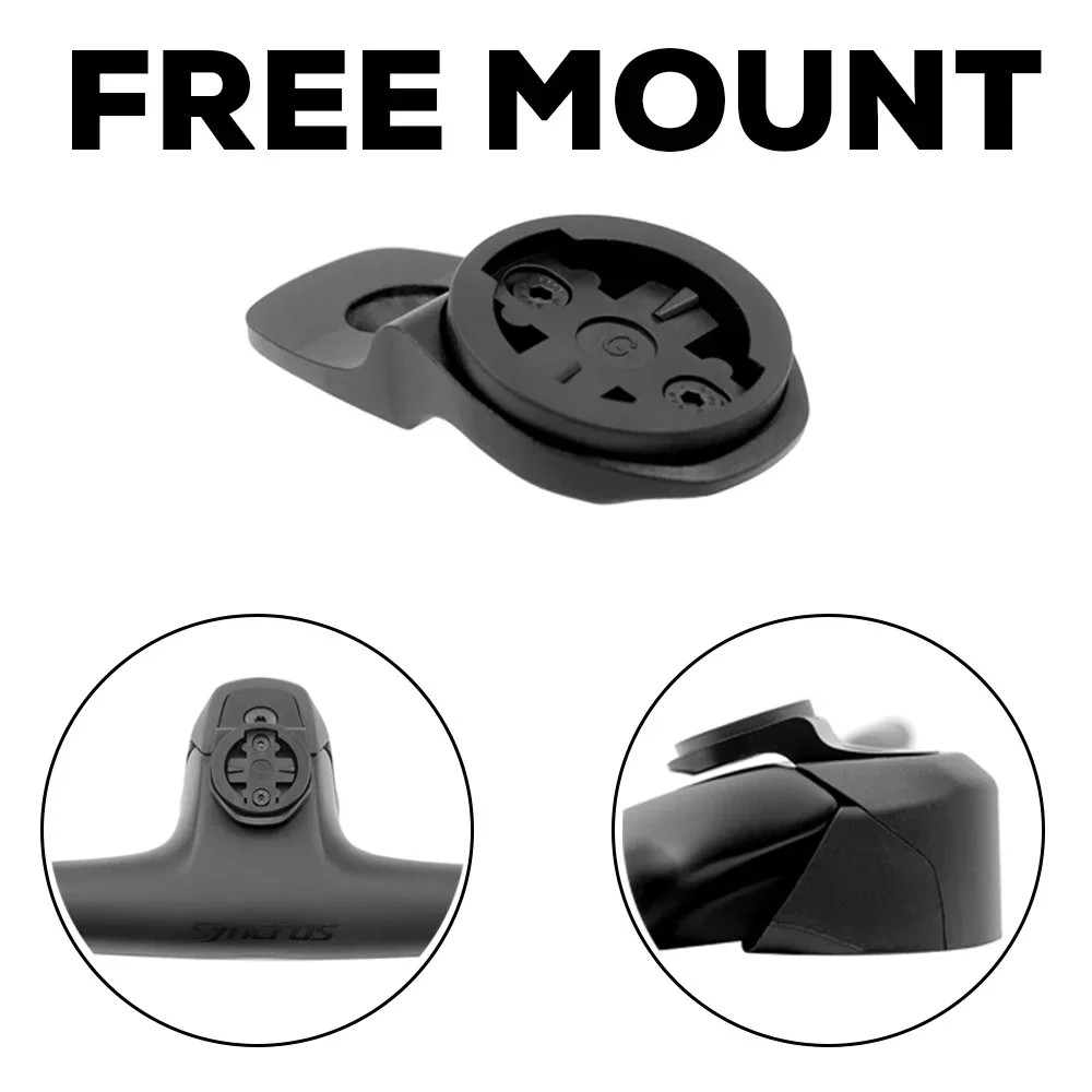 -9°/-10°/-12°/-14° Carbon Integrated mountain bike Handlebar 60mm With Mount