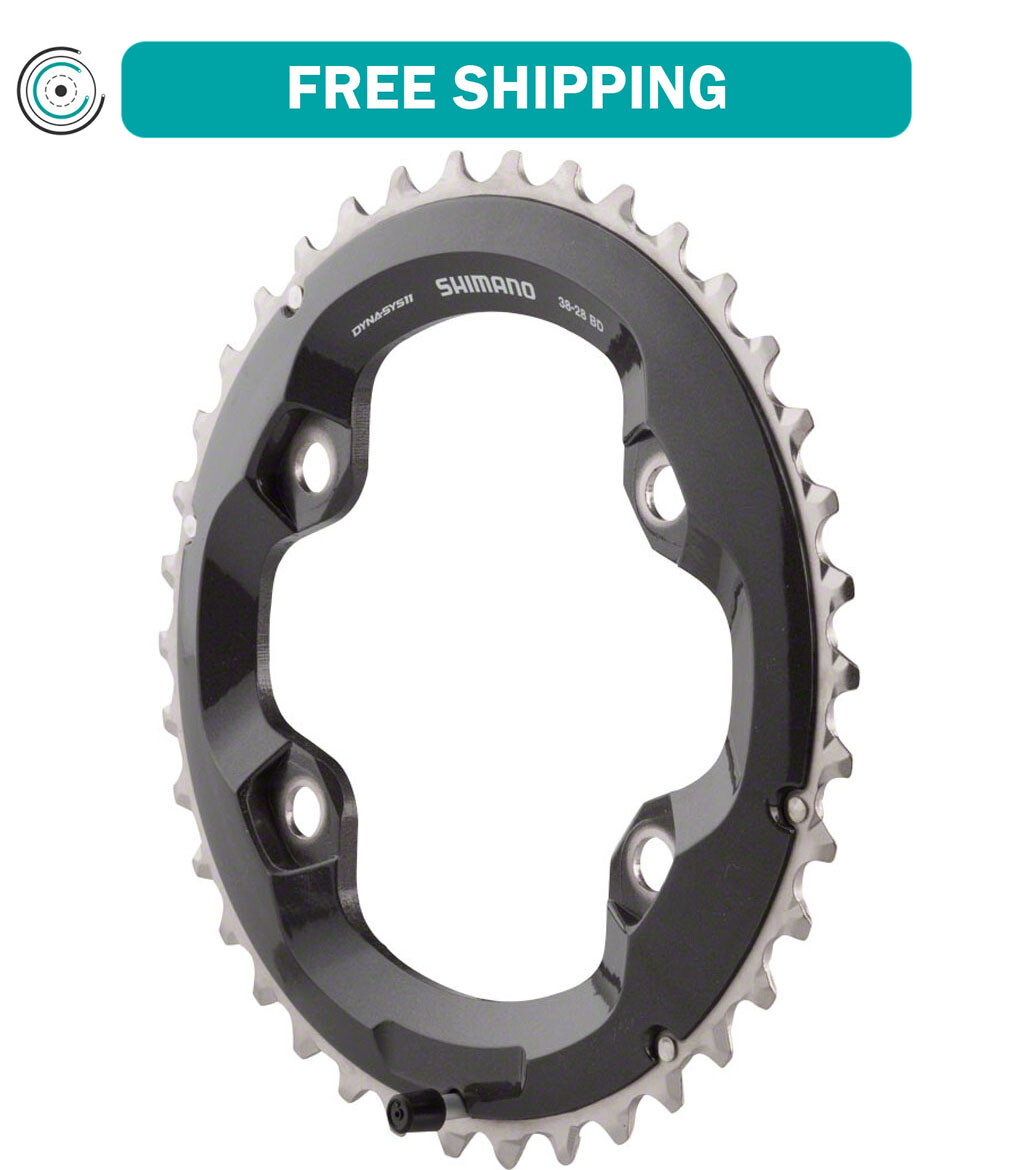Shimano XT M8000 Outer Chainring 38t 96 BCD 11-Speed Aluminum For 38-28t Set