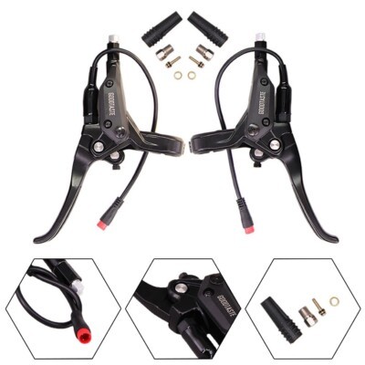 2pin Brake Lever Power Off Goodtaste GT03 Oil For-Ebike Brake Handle Waterproof