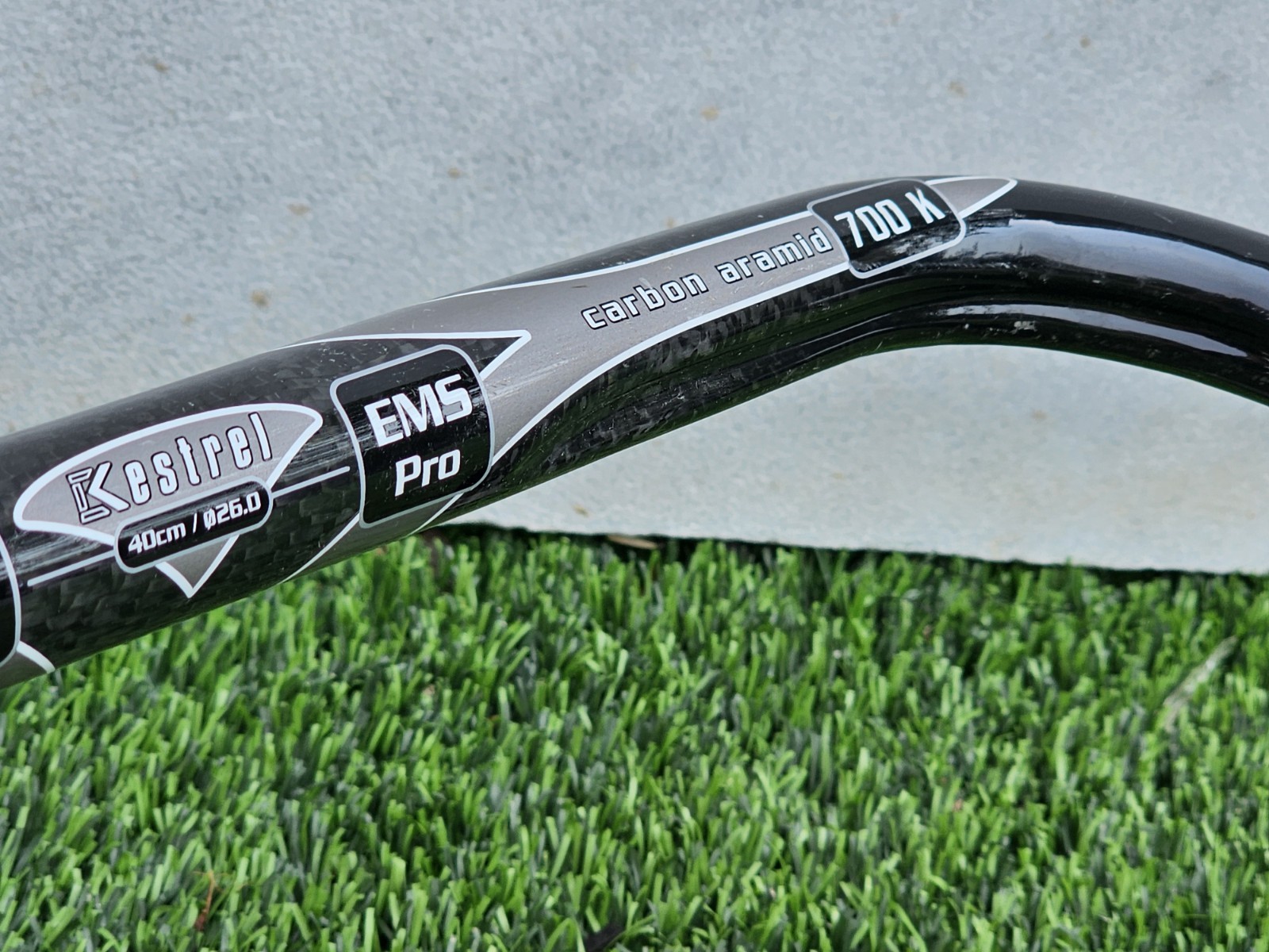 Kestrel EMS Pro Carbon Handlebar 40cm | 26.0mm Clamp | Carbon Aramid | NEW