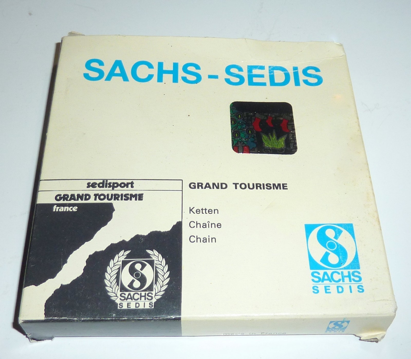Vintage Sachs Sedis GT7 Bicycle Chain NOS 116 Links 1/2 x 3/32 Made in France