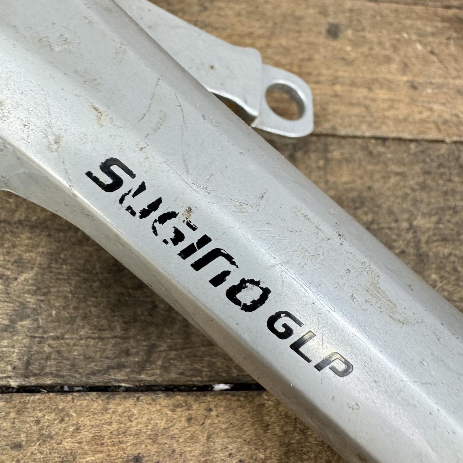 Vintage Sugino GLP Crank Arm RIGHT 175 Mm 144 BCD Square Taper Silver Japan