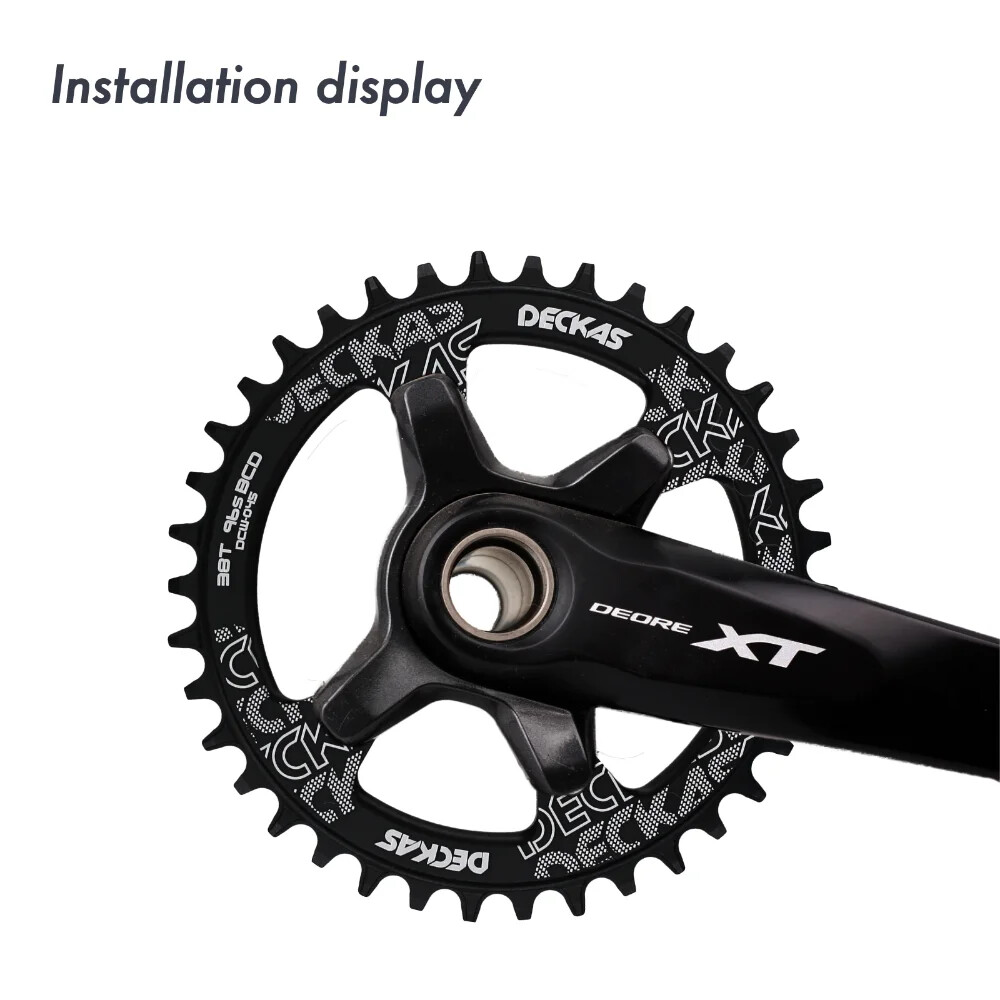 Deckas 96BCD Bike Chainring Round 32T-42T for Shimano M7000 M8000 M9000 M5100