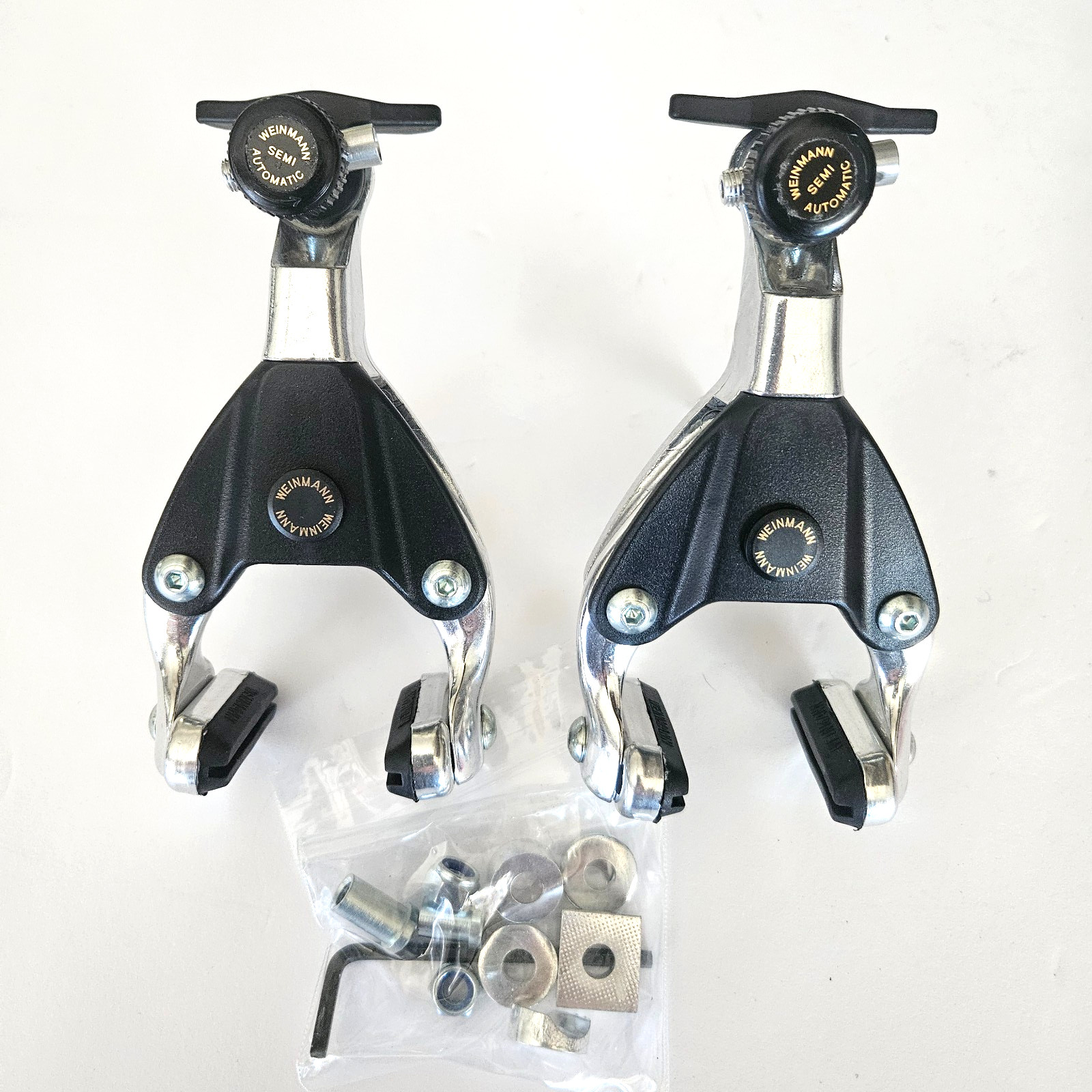 NOS Weinmann AG Delta Brakes Calipers and Brake Levers, Black