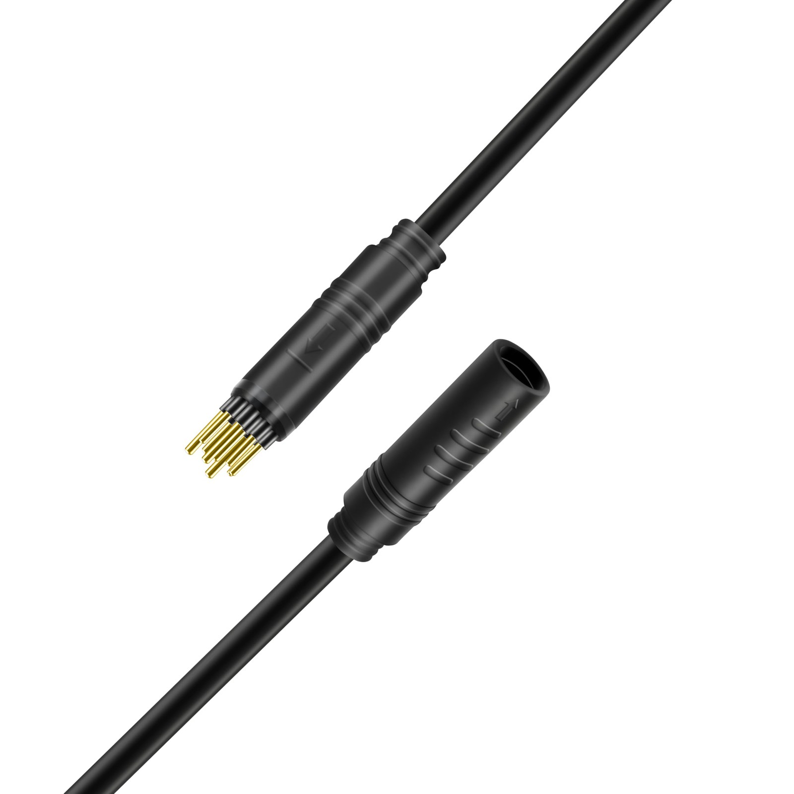 120 cm 9 Pin Cable, Bafang Hub Motor, Controller, Ebike Extension, Female-Male