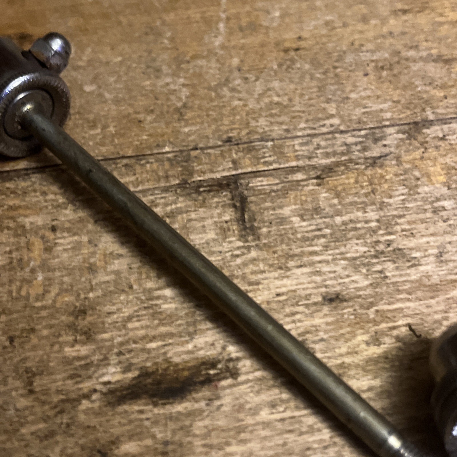 Vintage Sunshine Front Quick Release Skewer ~missing Springs~ 70s 80s Japan