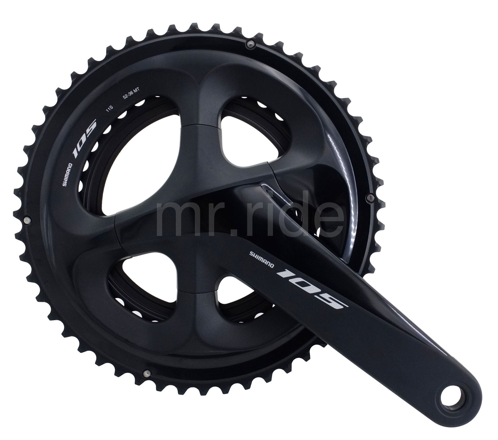 Shimano 105 FC-R7000 Road Bike Crank Set 175mm 52/36t W/ Chainring W/O BB