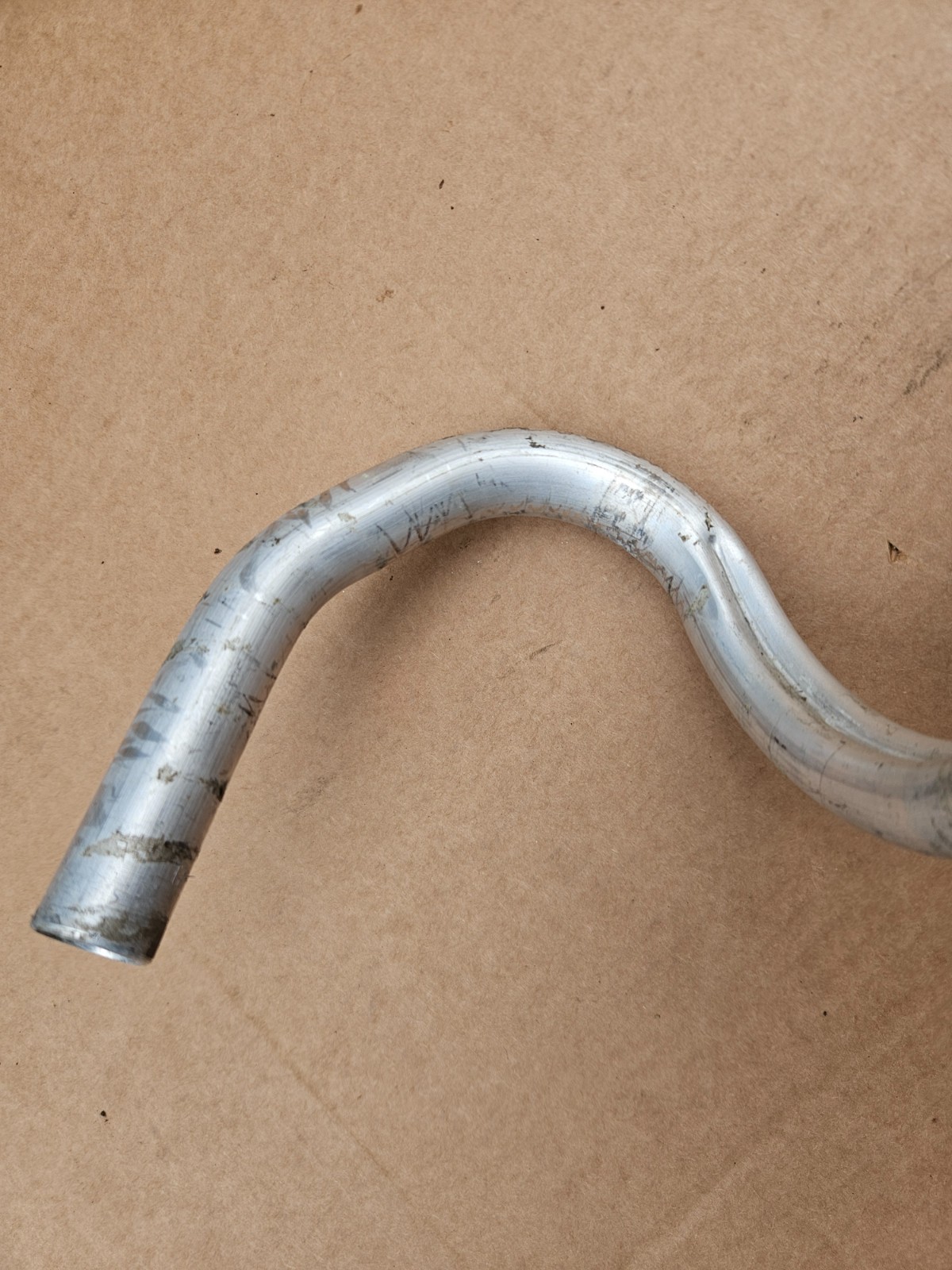 Modolo Brevettato E-2091 Anatomic Drop Bars 41cm Wide x 25.4mm Clamp Silver