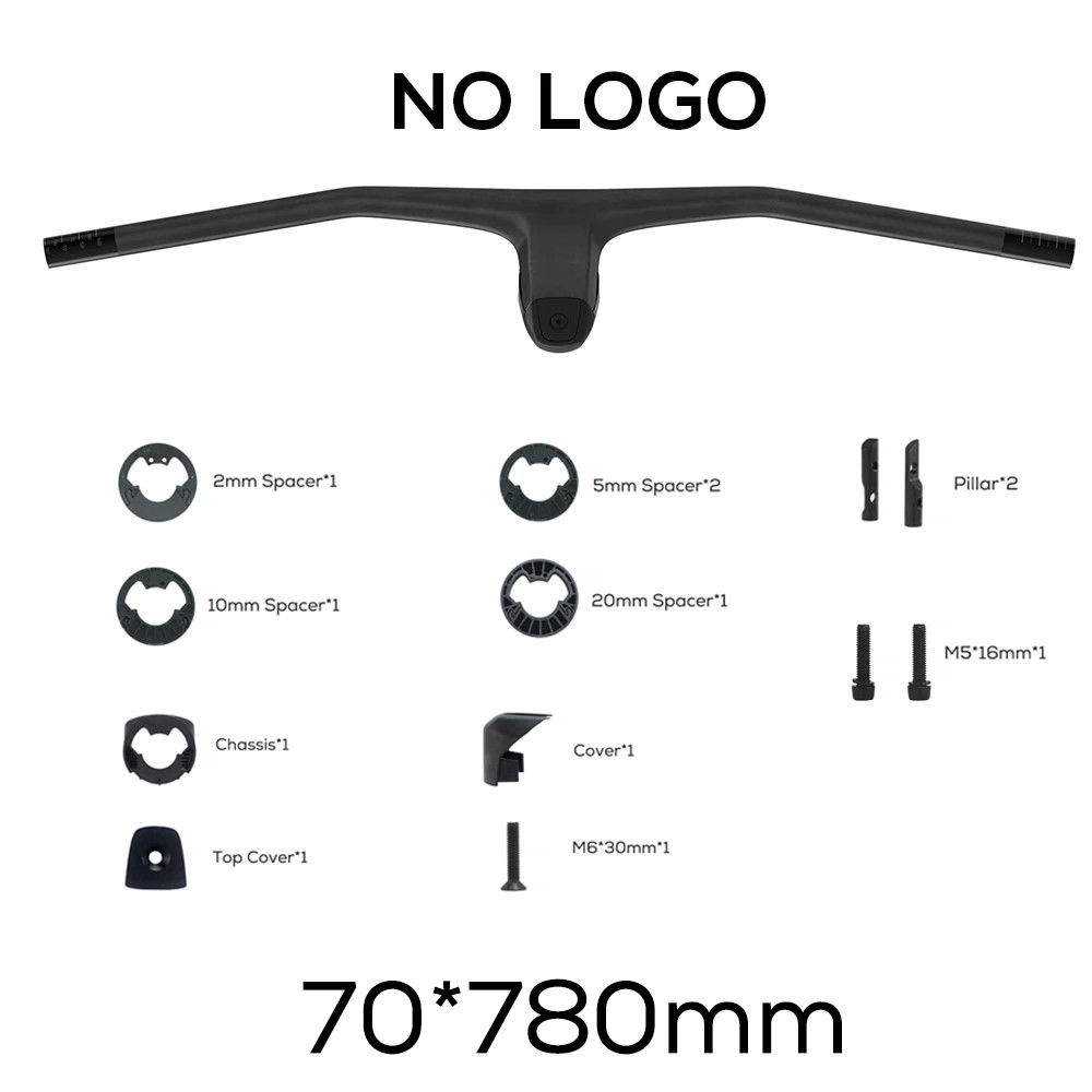 Fraser IC Sl WC 740mm-780mm -20° Carbon Integration Mountain Bike Handlebar