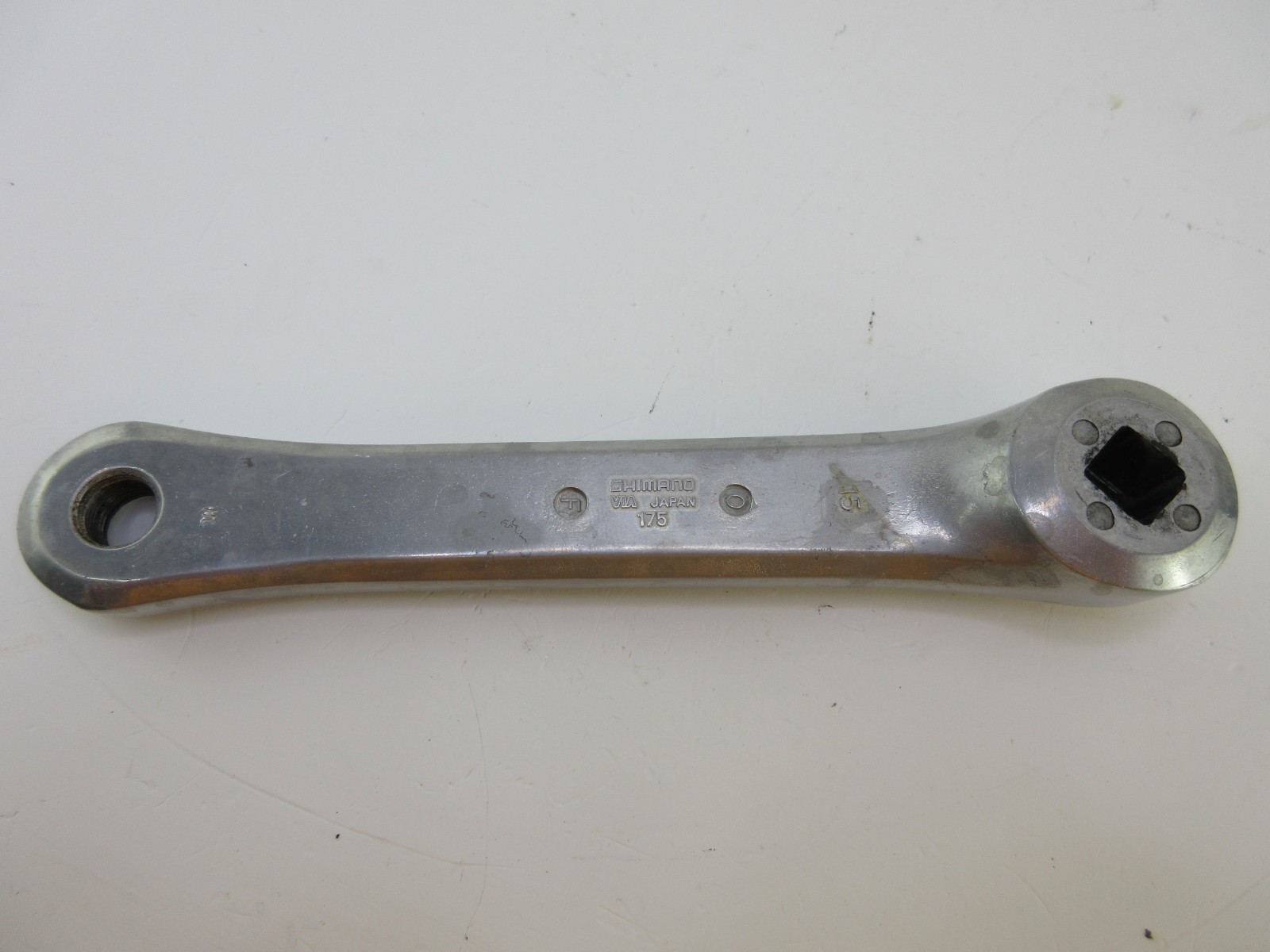 Shimano Vintage Left Non Drive Side Crank Arm 175mm Square Taper Alloy Japan