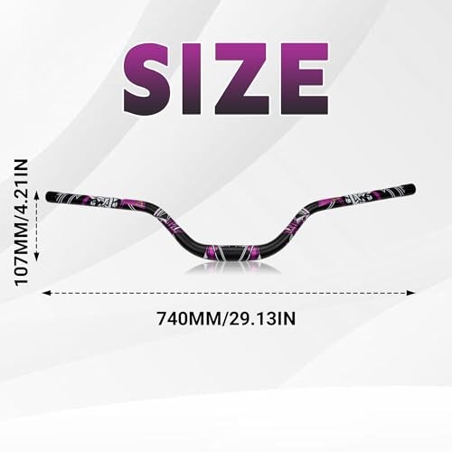 31.8mm Riser Handlebar for Surron Light Bee,7075 Aluminum 4mm Thickness Dirt
