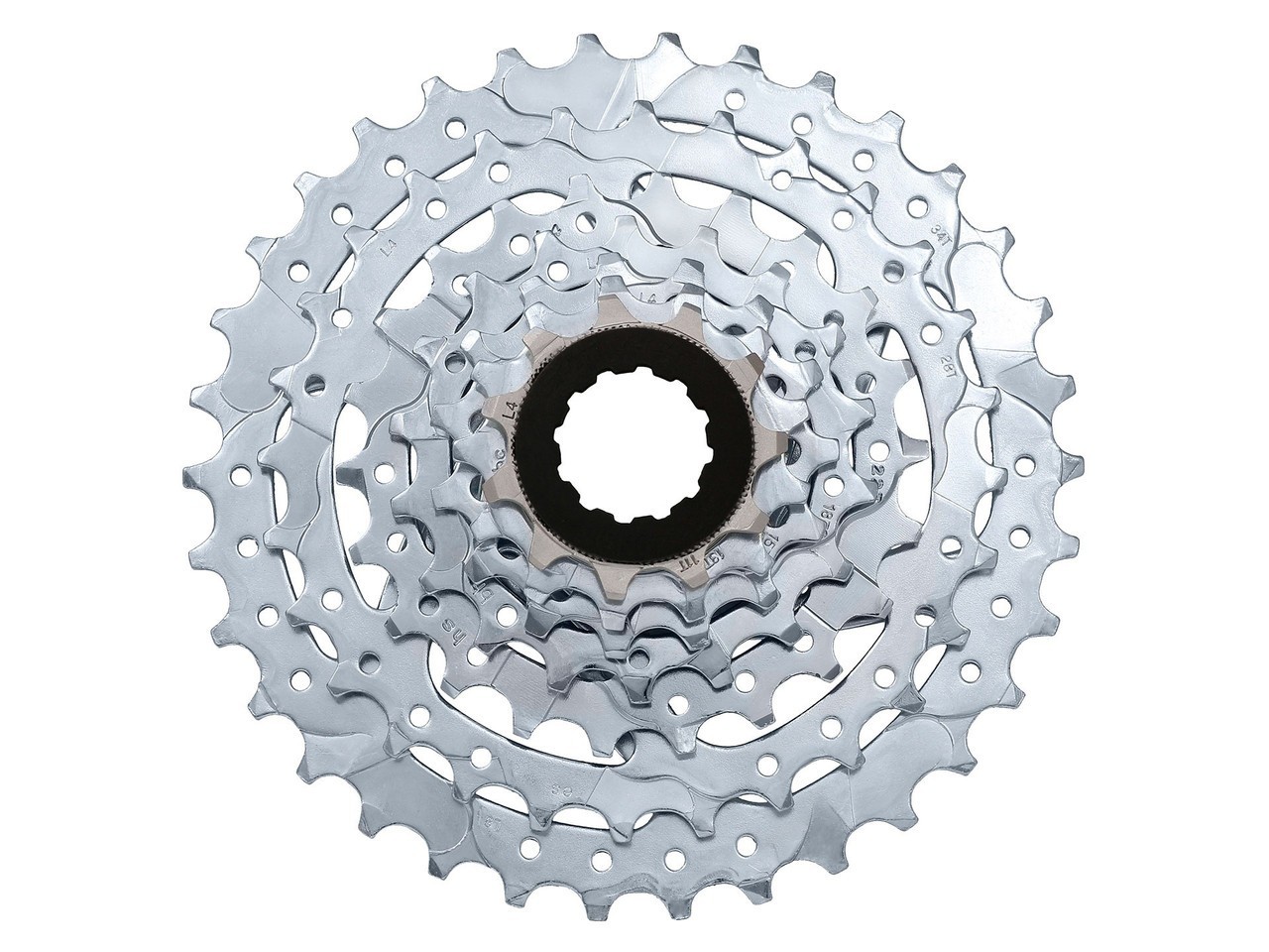 Sunrace CSM40 7sp Cassette, 11-34t, Silver