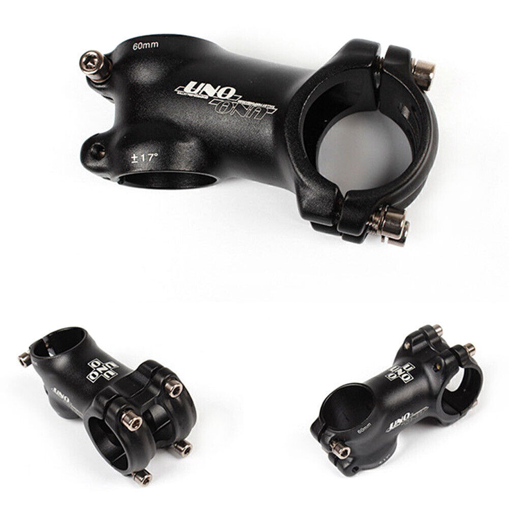 Fit UNO Stem 7°/17°/35°Mountain Road Bike Handlebar Stem Aluminum 31.8*60-130mm