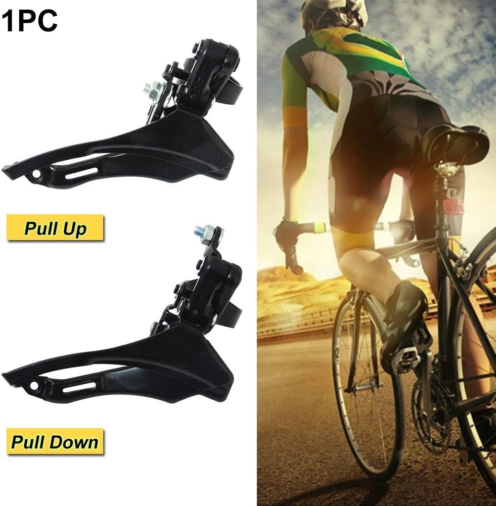 Universal Bike Front Derailleur – Durable Steel Speed Changer for 18/21 Speed