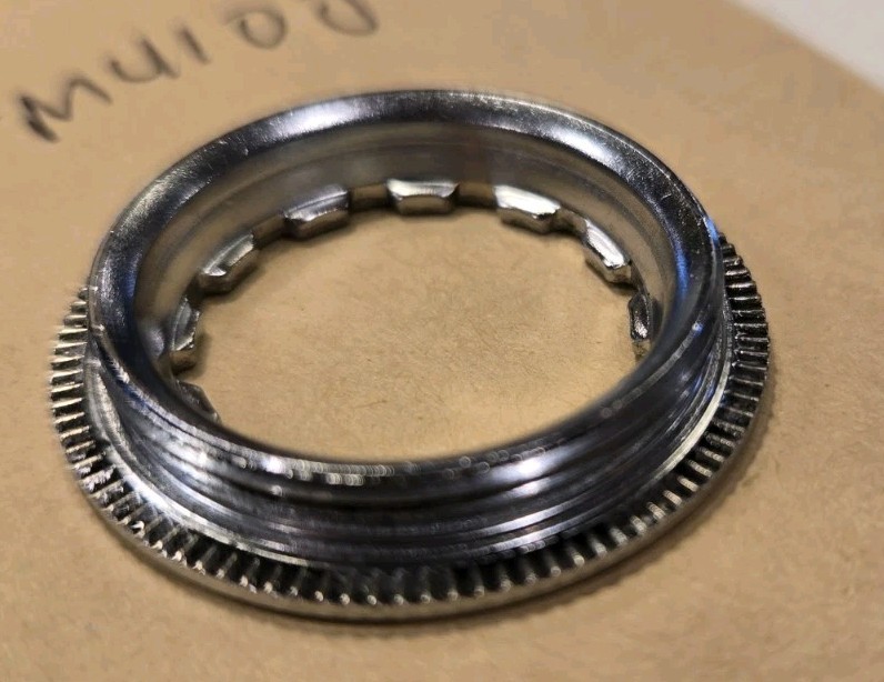 Shimano Deore CS-M4100 – Cassette Lock Ring (Silver)