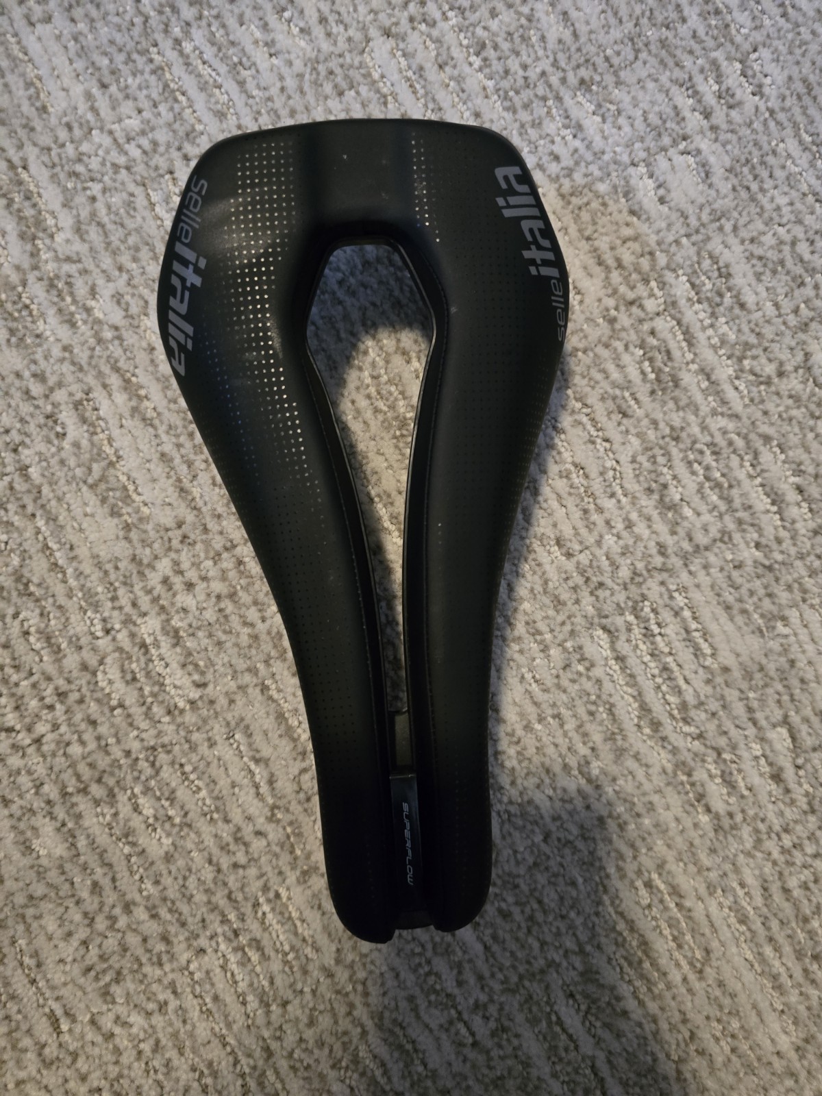 Selle Italia Watt TI316 Gel Superflow Triathlon TT Saddle, U3 133 mm