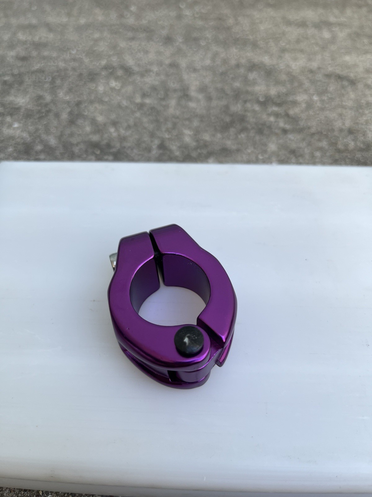 DIA-COMPE MX 1500 HINGED SEAT POST CLAMP 25.4mm 1″ New Bmx Purple Bike