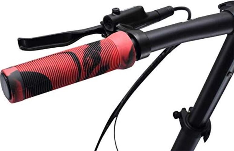 Bike Handlebar Grips, Non-Slip Bike Handles Grips for Mountain MTB Bicycle Blue