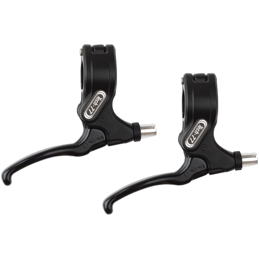 Diatech Tech-77 BMX Right Brake Levers Cold Forged Aluminum, Hinged Clamp,