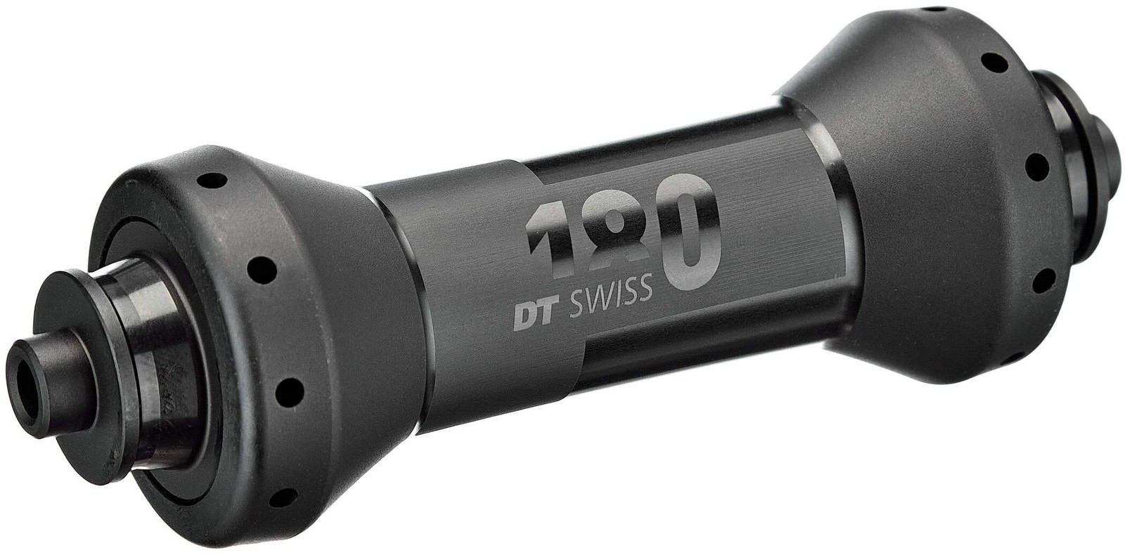 DT Swiss 180 Straight Pull front 100 mm Q/R, 20 hole black
