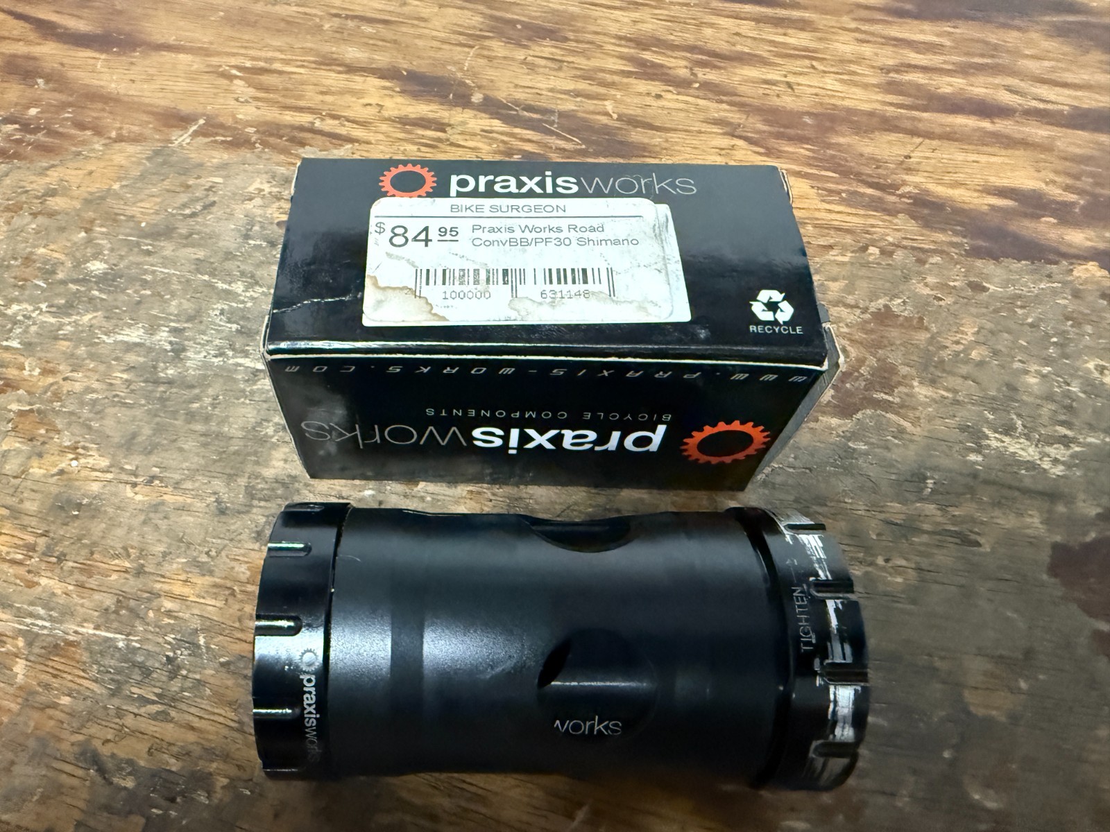 PRAXIS WORKS BB30/PF30 to M30 68mm ROAD Bottom Bracket