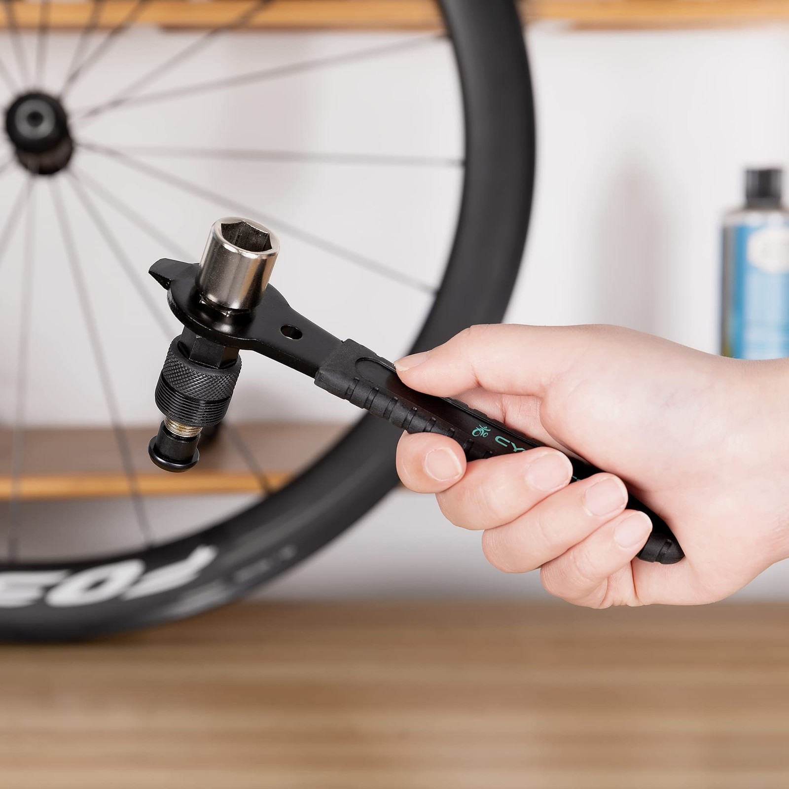 Bike Crank Puller & Bottom Bracket Removal Tool – Bike Tools with Long Handle…