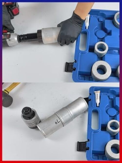 Exhaust Pipe Expander 28mm Exhaust Expander Stretcher Kit 1-5/8 to 4-1/4