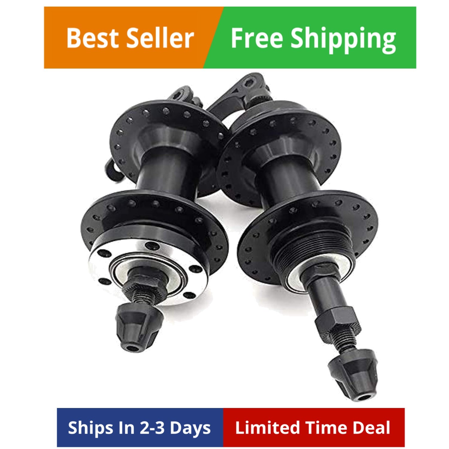 Bike Wheel Part Bicycle hub, Bike Hub 3/8 x14G x 36H x 100mm x 136mm, Quick R…
