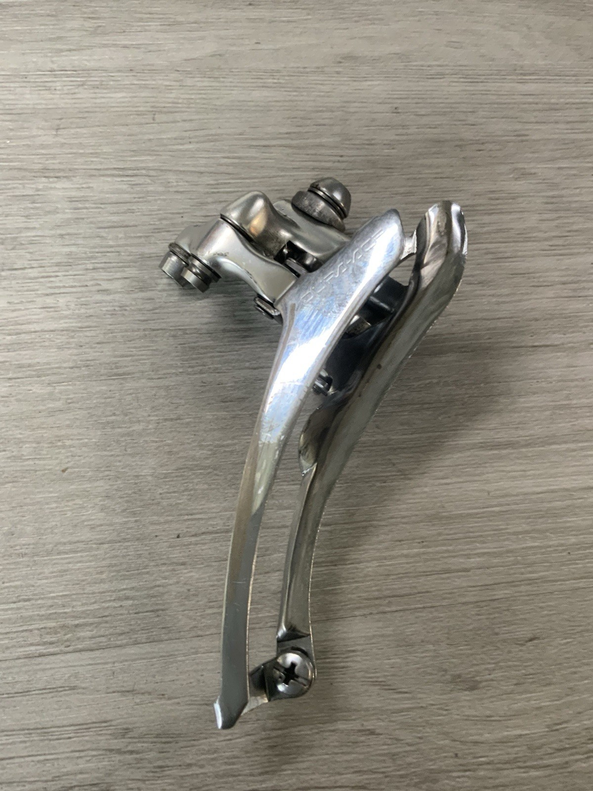 SHIMANO DURA ACE FRONT DERAILLEUR 7410 MODEL BRAZE-ON 8 OR 9 SPEED