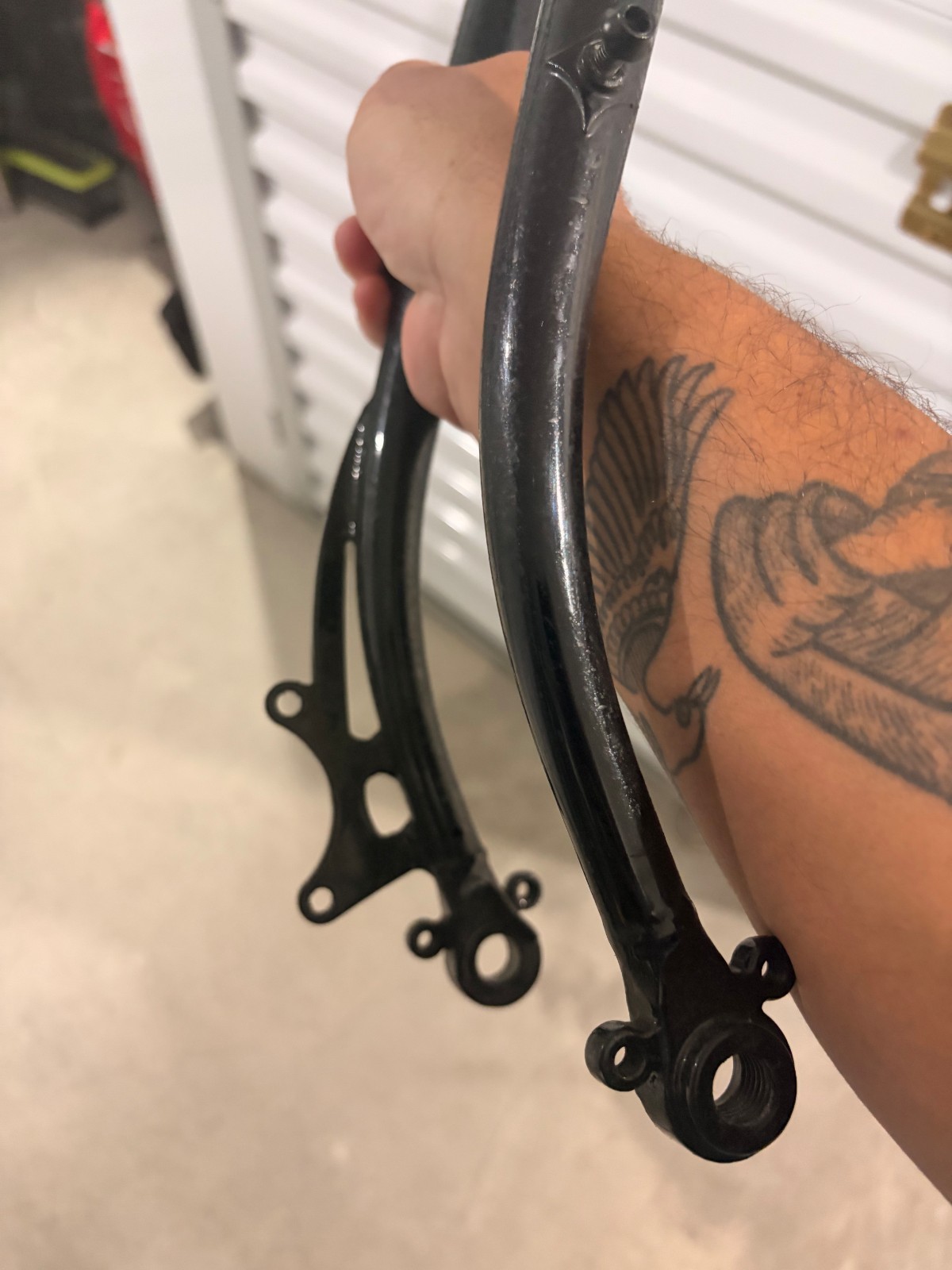 Velo Orange Piolet Gravel fork 1 1/8, straight steerer, lots of mounts