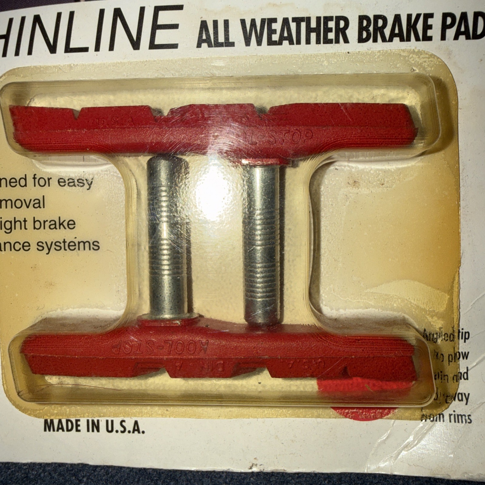 Kool-Stop Thinline All-Weather Rim Brake Pads Silver KS-TLCR