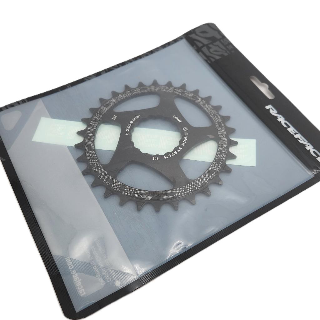 RaceFace Narrow-Wide 30T Direct Mount CINCH Chainring 9/10/11/12-Speed MTB Black