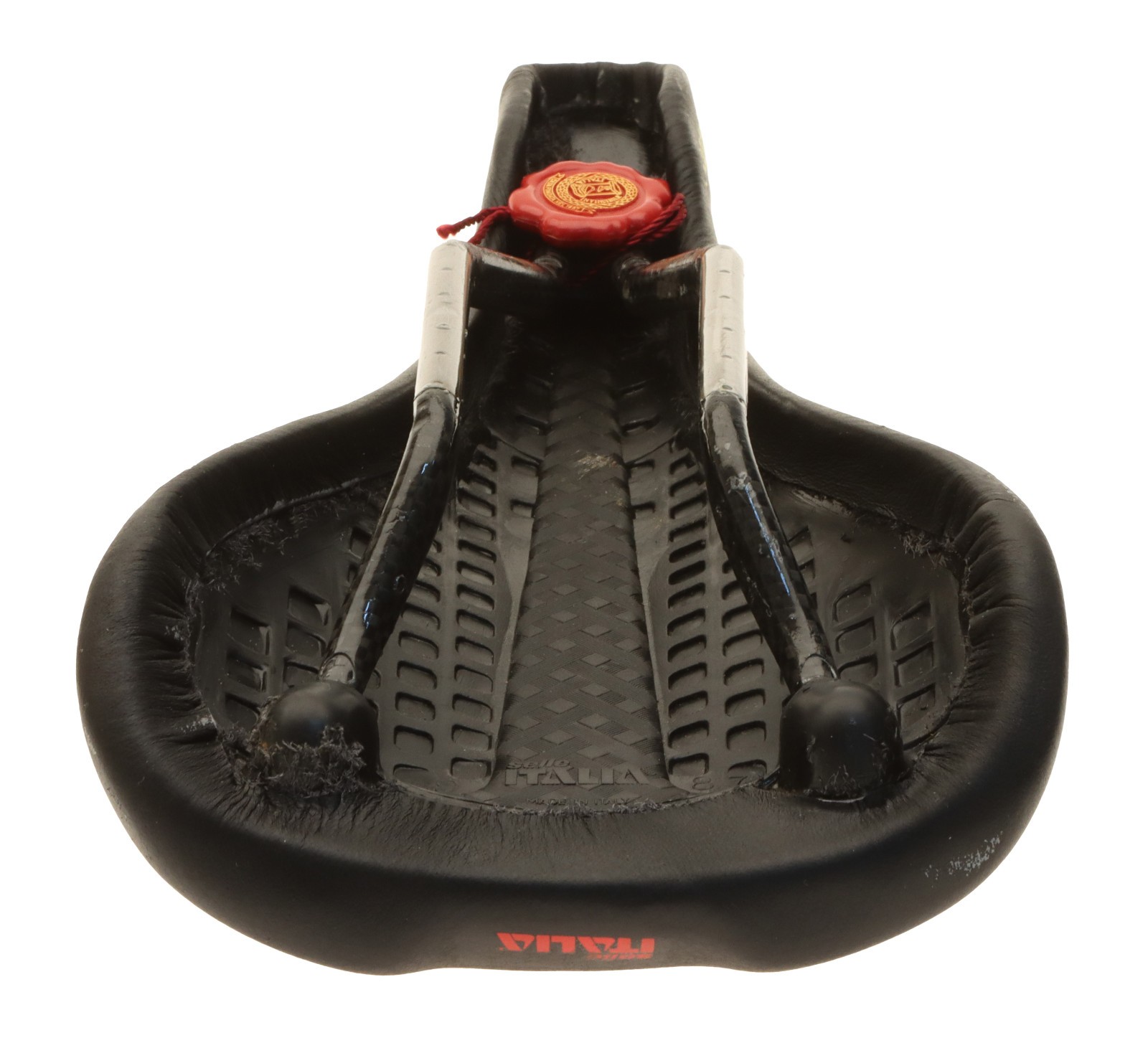 Selle Italia Flite Saddle Carbon Fiber Rails Black Leather 1995 NIB NOS NEW
