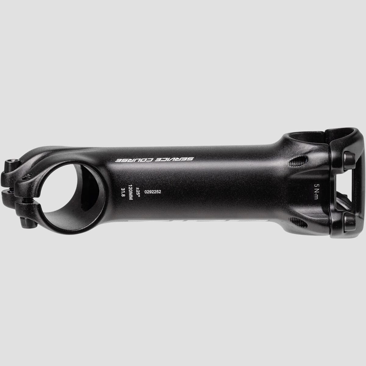 Road Mountain Bike Stem 90mm 6 Degree Handlebar Clamp Stem Replacement Part