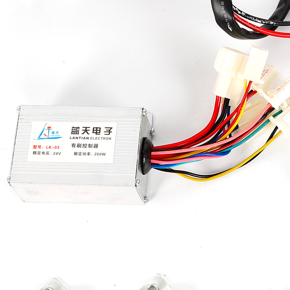 24V 250W ELECTRIC BICYCLE MOTOR KIT 16-28″ E-BIKE CONVERSION KIT SIMPLE DIY BIKE