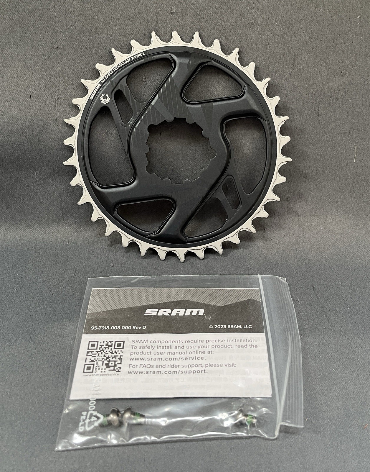 SRAM Eagle X-SYNC 2 34T Chainring 3-Bolt Direct Mount 3mm Offset Boost MTB New