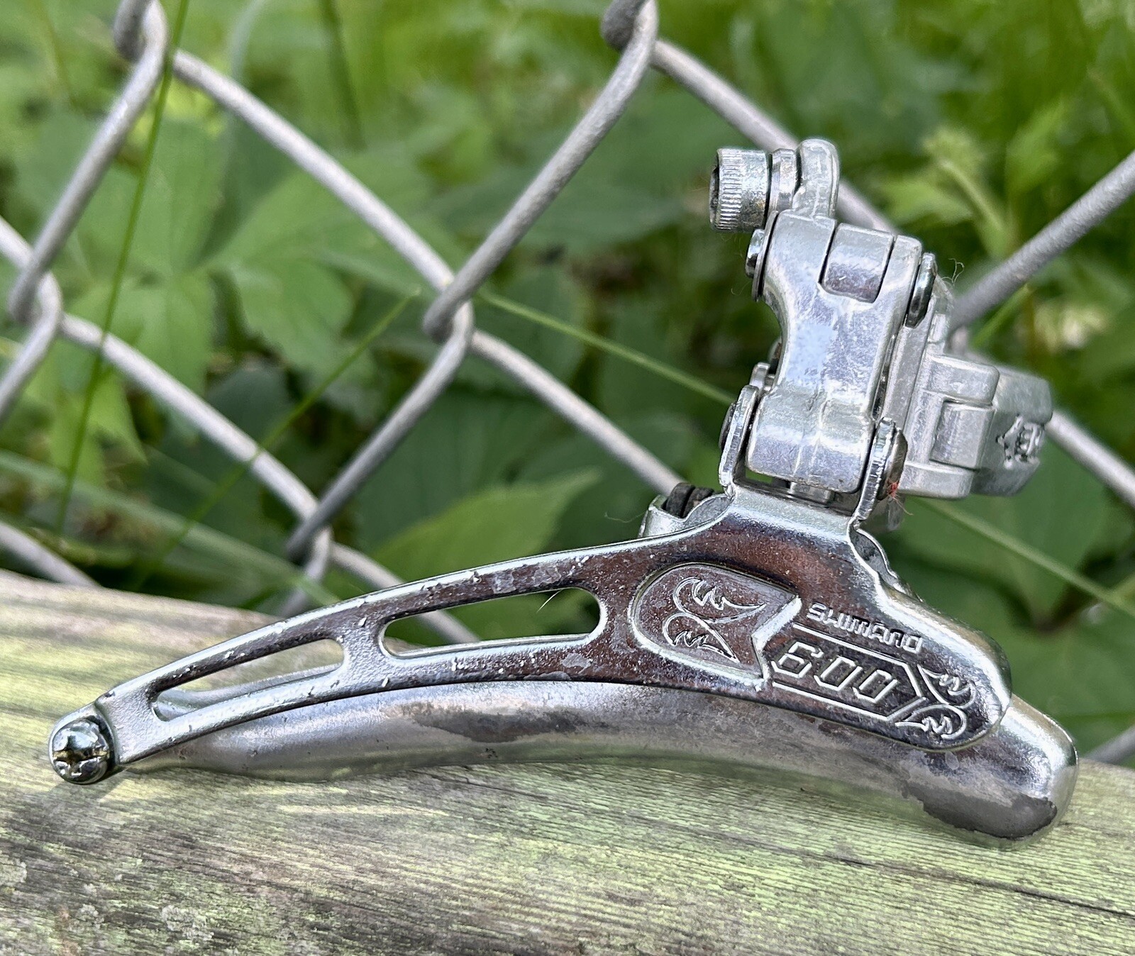 Shimano 600 Arabesque Front Derailleur Vintage Double Road Bike 70s 80s L’Eroica