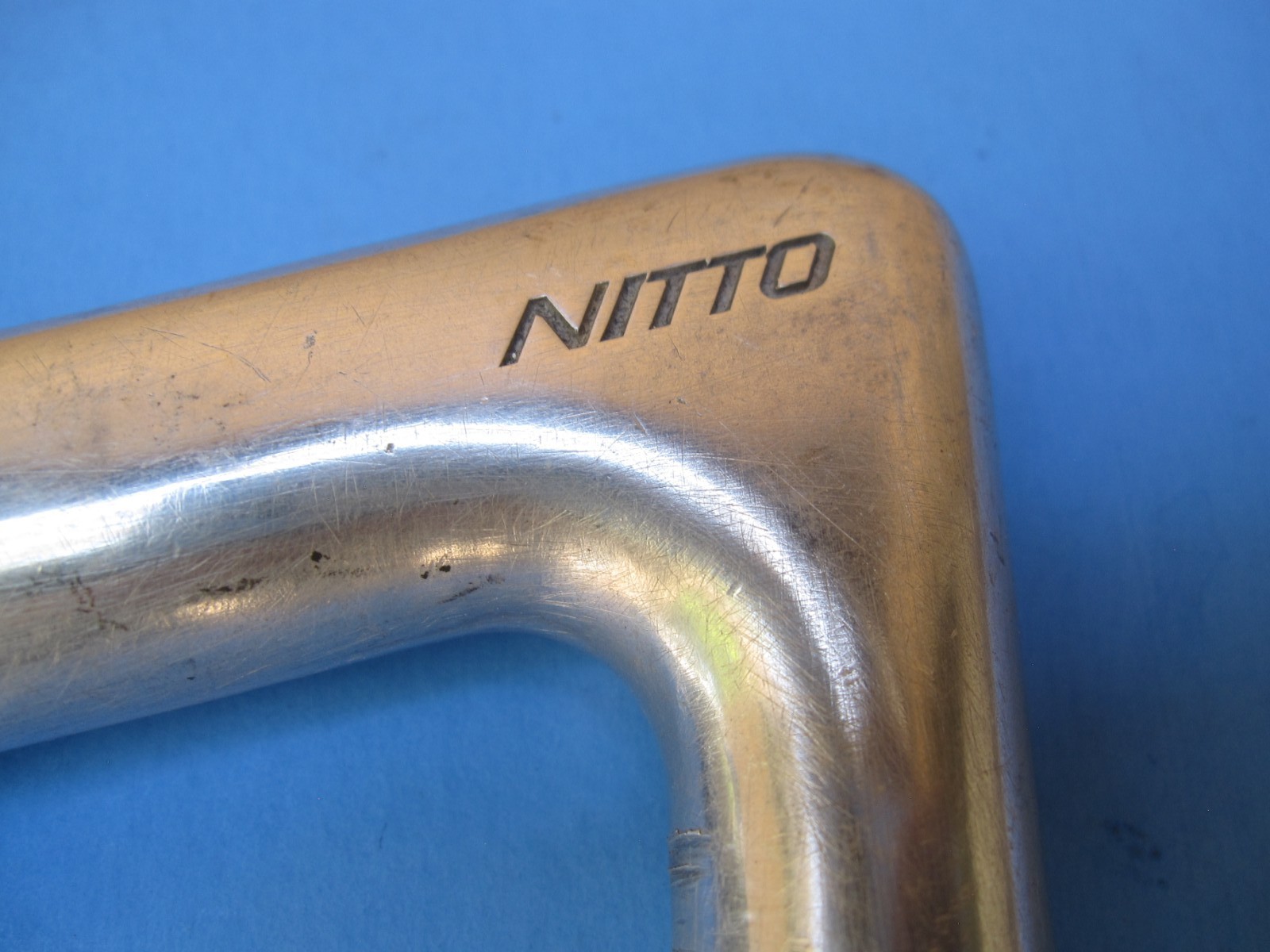 vintage Nitto 1″ stem (22.2), 105mm length, 20-degree drop, 25.4mm clamp