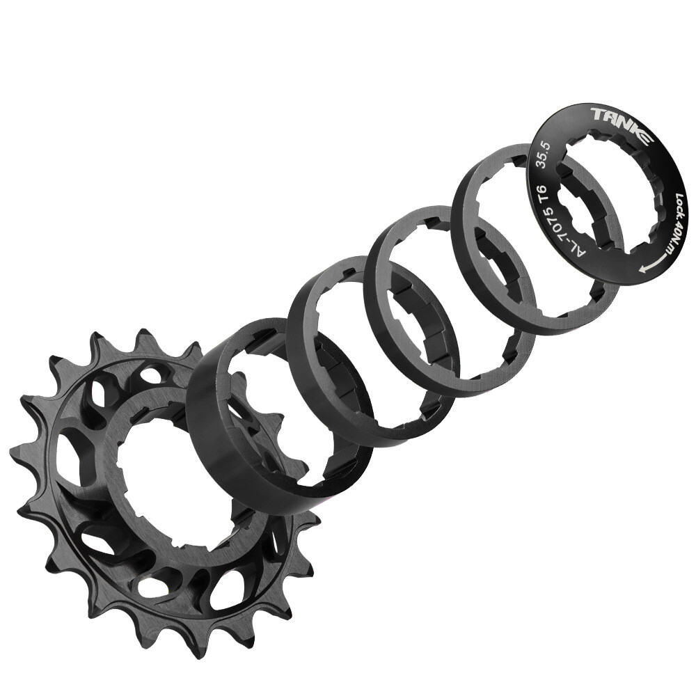 18T Cassette Cog Sprocket Bike Clutch Gear Drive Sprocket 7075 aluminum alloyOb