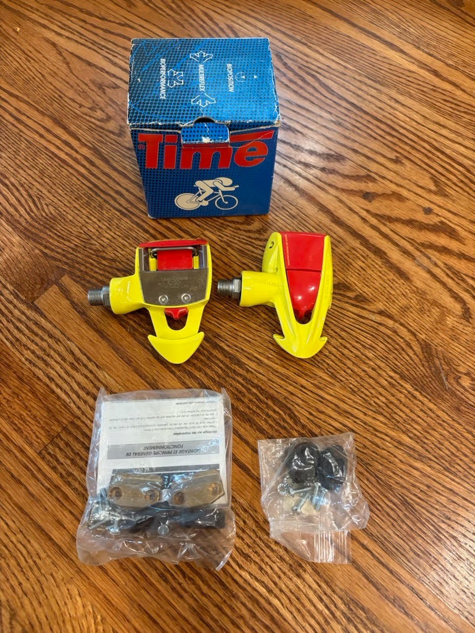 TIME CYCLING PEDALS EQUIPE LE DEFI PRO MAG UNUSED
