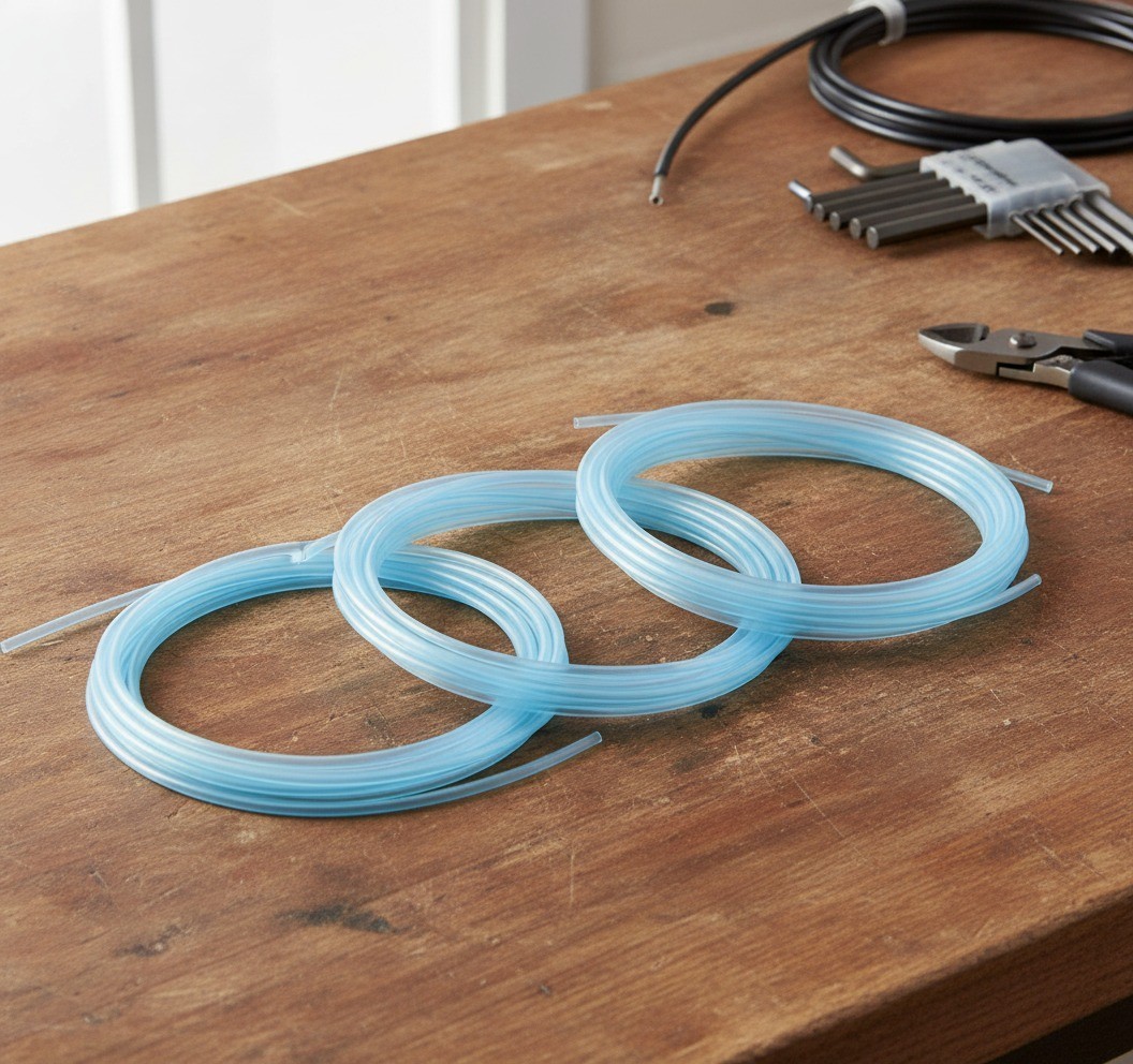 Protective Sleeve Slick Tube Liner Cable, 3 Meters, Blue Green