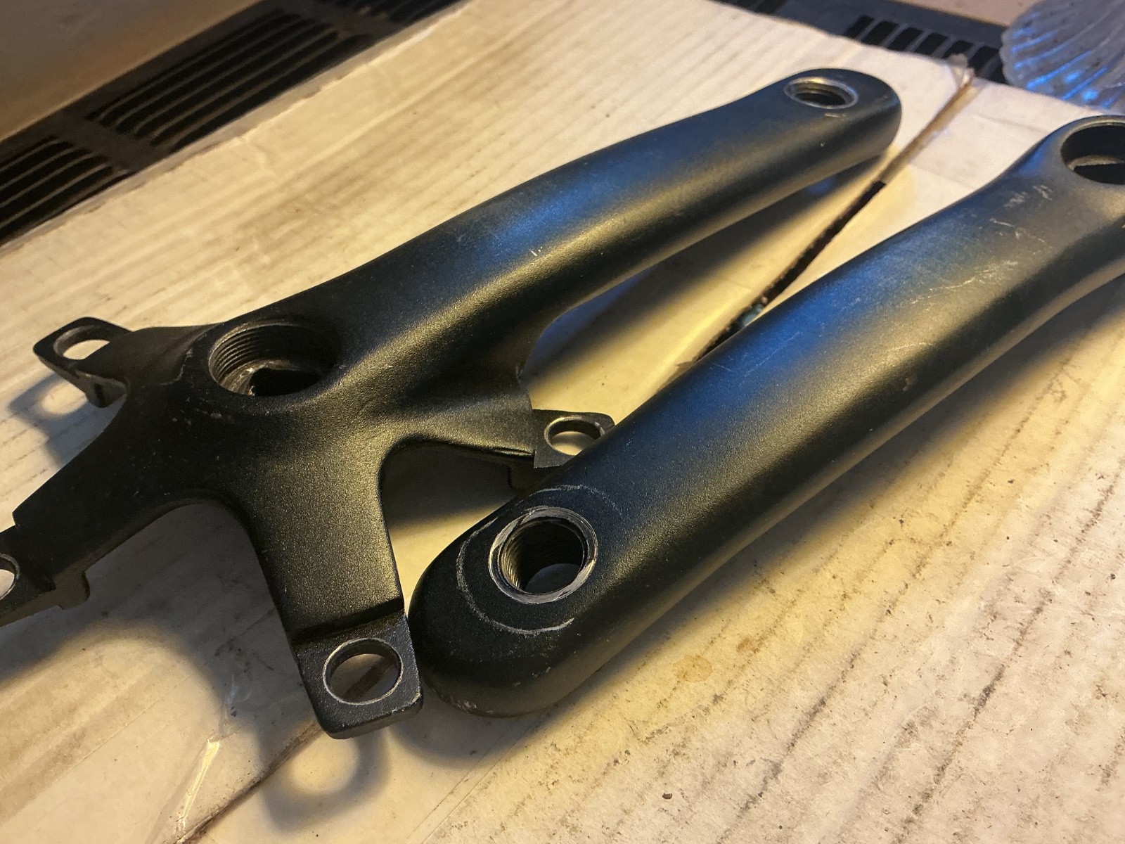 BMX/multi-purpose crankarm/pair 155mm 110BCD BLK