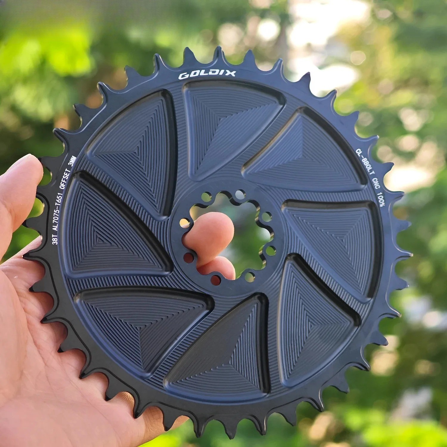 8-Bolt Bicycle Chainring 40-58T Narrow Wide Direct Mount Road Bike Chainwheel