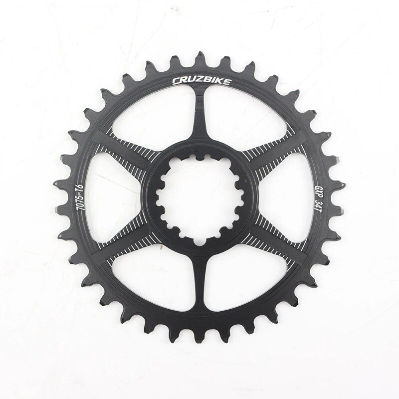 Mountain Bike Round Chainring 32T/34T/36T/38T Crown Bicycle Single Chainwheel
