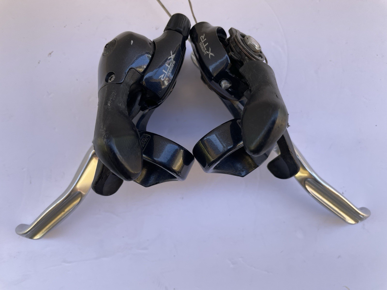 Shimano XTR ST-M900 Shifter Brake Lever Set 3×8 Spd Vintage 90’s – Parts Only