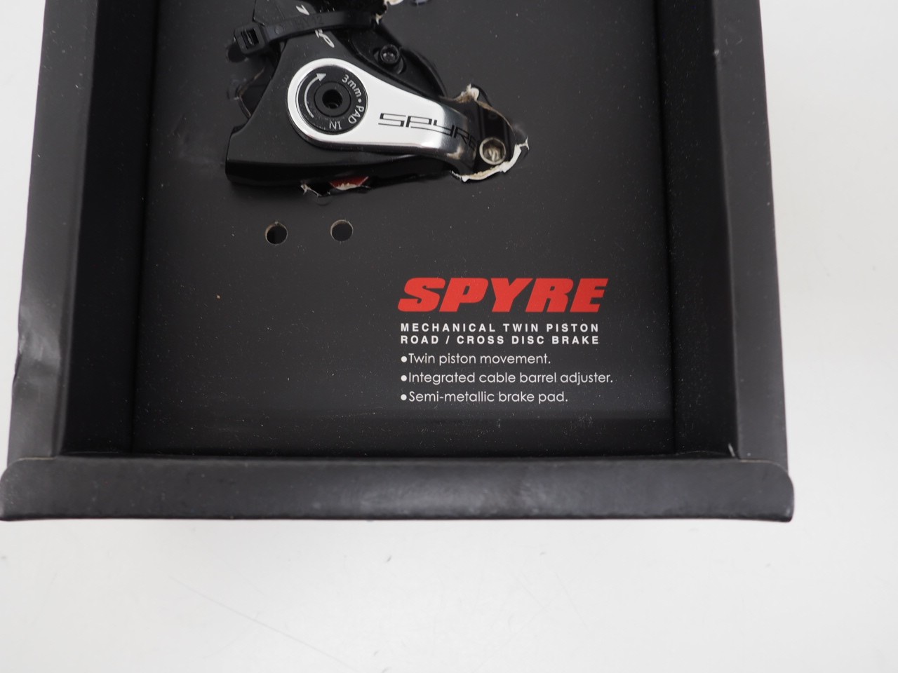 New! TRP Spyre Flat Mount Mechanical Twin Piston Disc Brake Caliper Road/Gravel