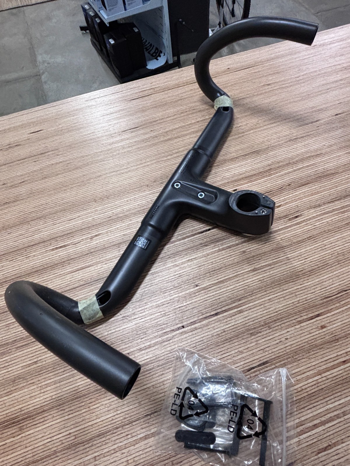 One Piece BMC Carbon Bike Handlebar 90mm x 400 ICS EVO