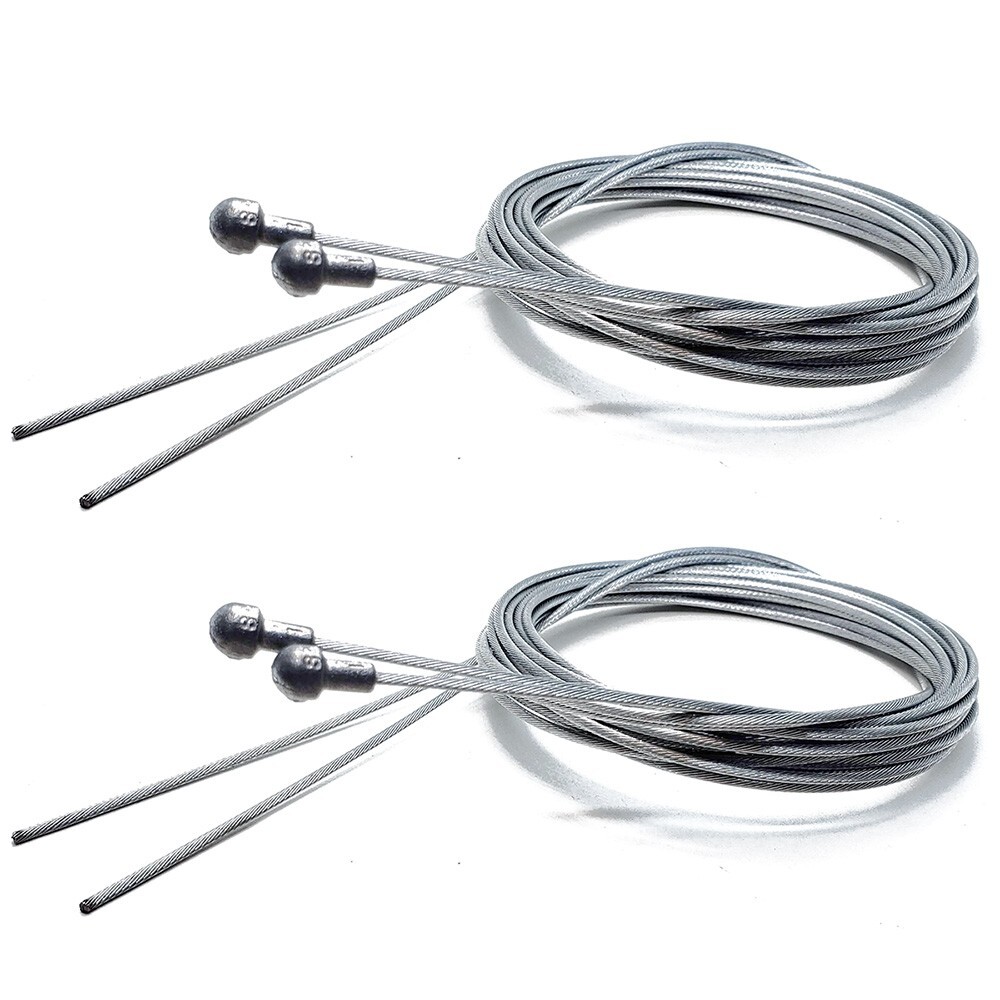 Jagwire Bicycle Brake Inner Cable – Road – 2000mm, 78.75in – 2 pairs (4 cables)